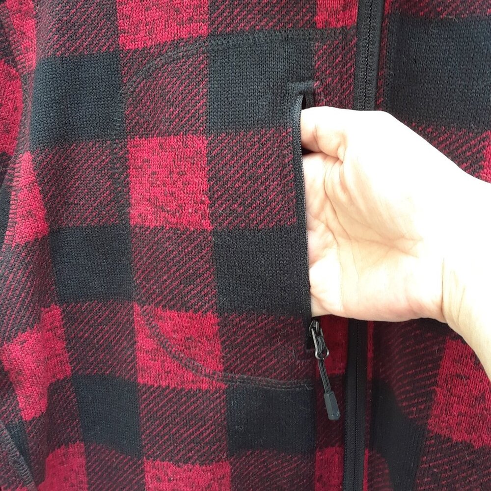 Men's Woodland Full-Zip Sweater-Knit Fleece by Landway (NWT) - Picture 6 of 11